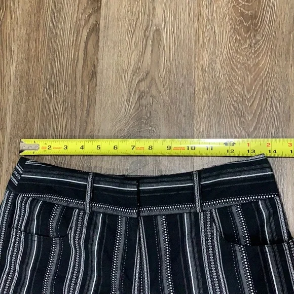 Talbots Petites Stretch Striped Capris - Picture 2 of 5